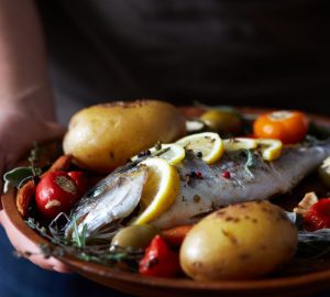 a Mediterranean-type diet plan