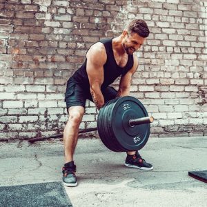 a man doing a full body workout