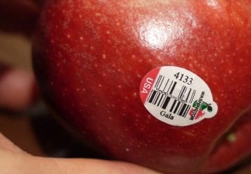 Stickers On Fruit