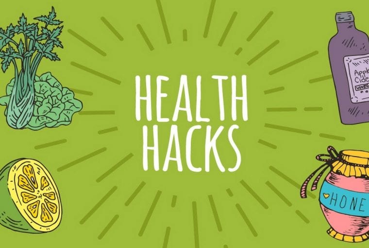 health hacks graphic
