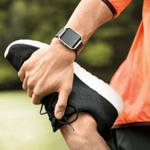 Fitbit in use of running