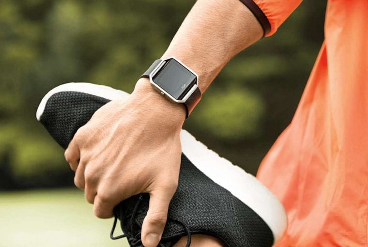 Fitbit in use of running