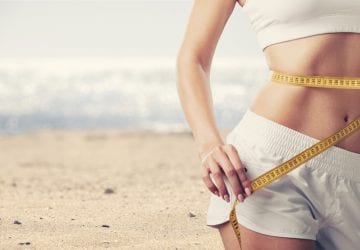 weight loss on a beach