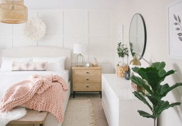 beautifully decorated bedroom