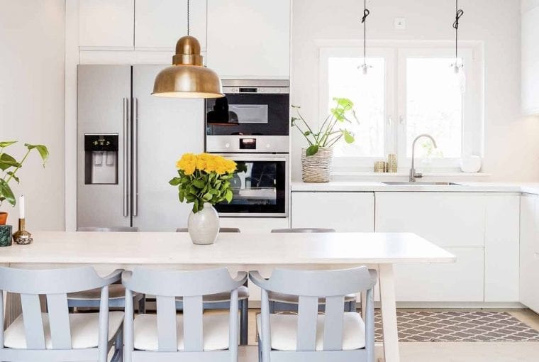 clean kitchen