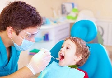 children at the dentist
