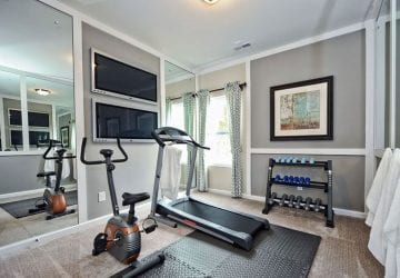 a well designed home gym