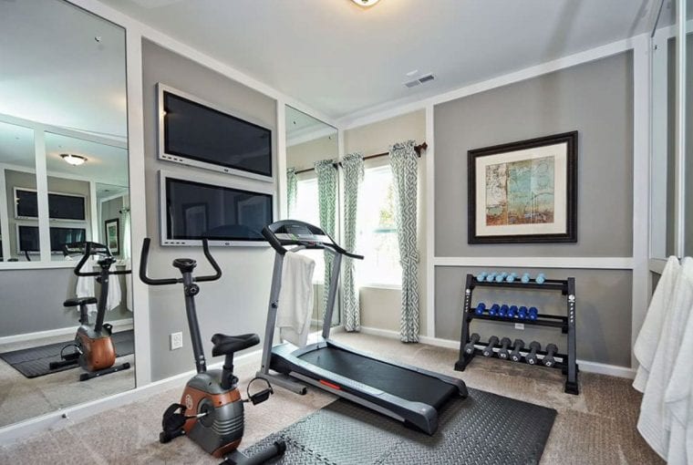 a well designed home gym