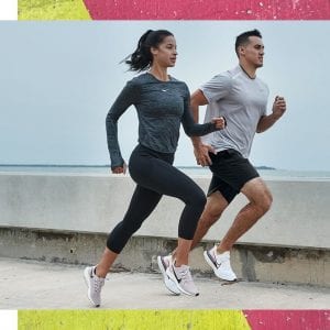 a couple going for a run