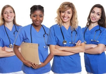 a group of nurses
