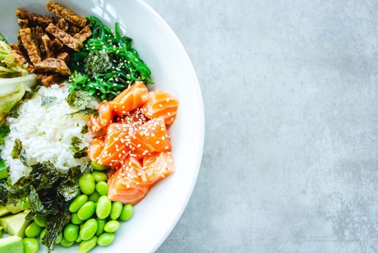 a healthy plate of food