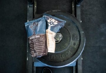 an assortment of protein powders