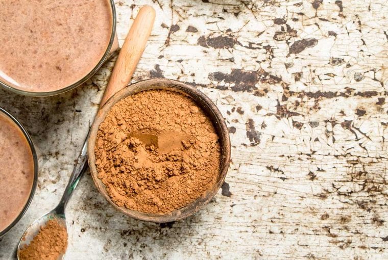 variety of protein powders