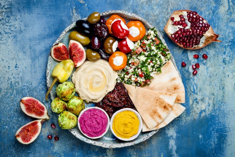 a healthy plate of food