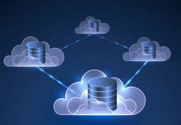 an illustration of a cloud database