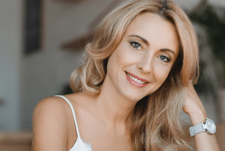 a woman posing for the camera