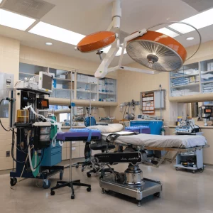 an operating room