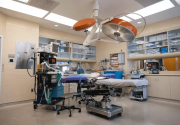 an operating room