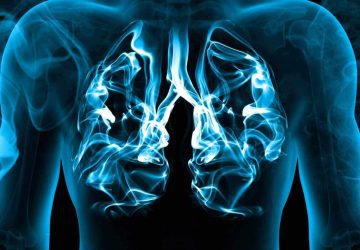 an image showing smoke in the lungs