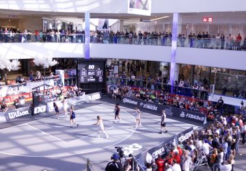 aerial view of hoop city 3x3