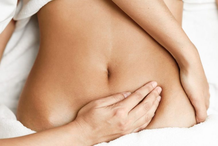 A woman's stomach
