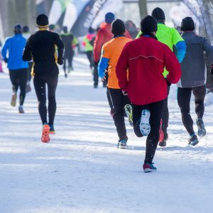 a group of runners outdoors