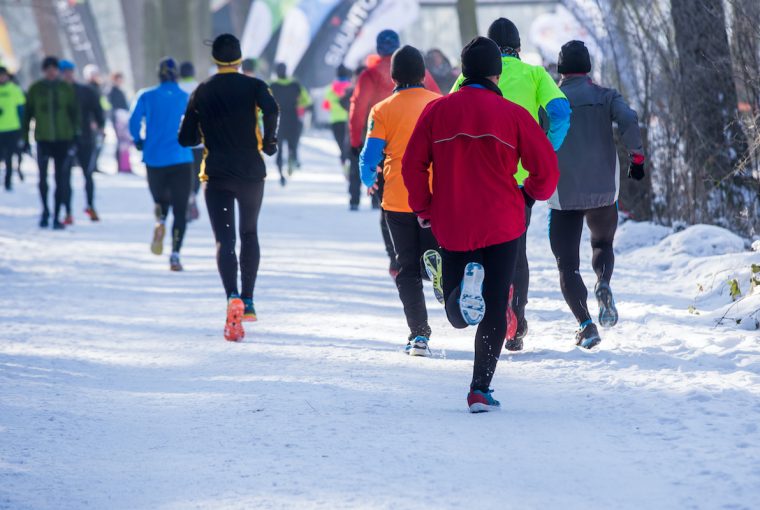 a group of runners outdoors