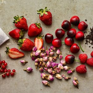 an assortment of items flavouring wine