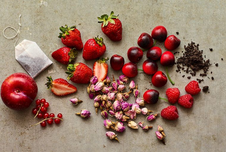 an assortment of items flavouring wine