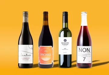 a grouping on non alcoholic wines