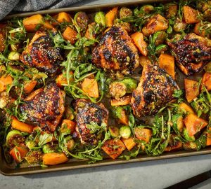 a great fall single pan meal