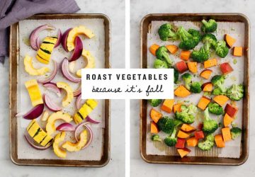 an assortment of fall dishes