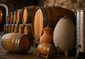 an assortment of wine vessels