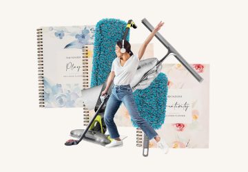 a collage of relaxing sunday moments