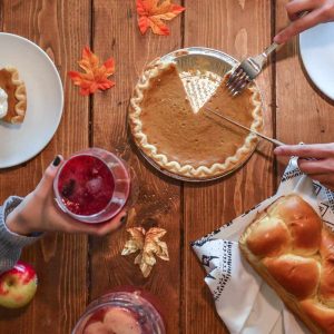 a thanksgiving meal