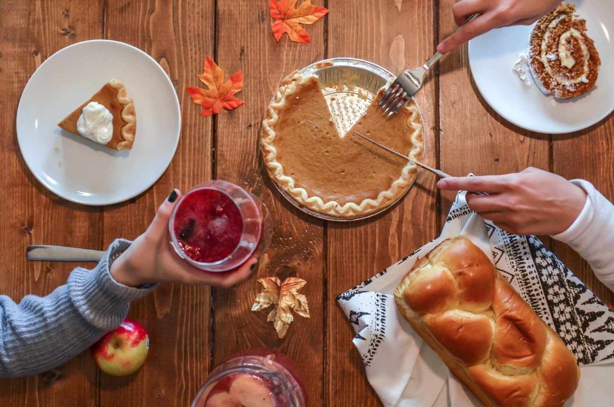 a thanksgiving meal
